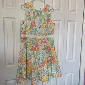 Calvin Klein Floral Sun Dress